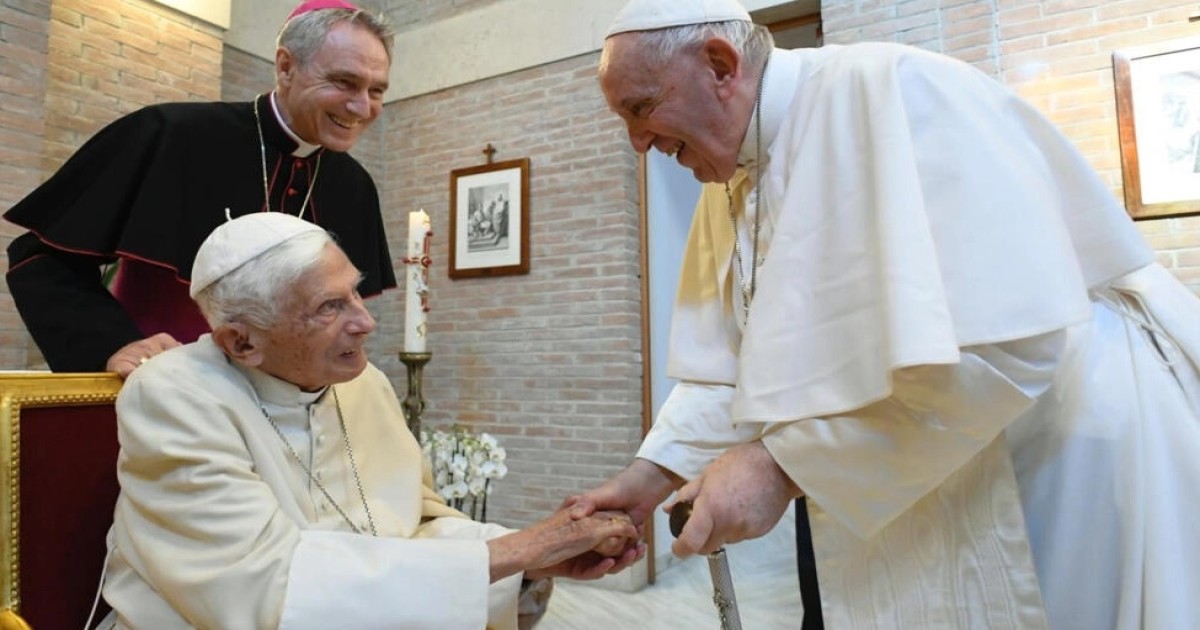 El papa emérito Benedicto XVI está muy enfermo ADN Cuba