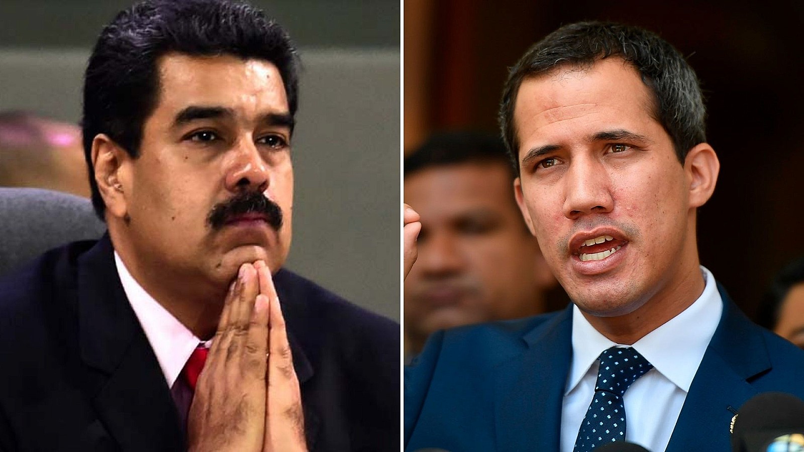 Nicolás Maduro y Juan Guaidó | Fotomontaje: ADN America