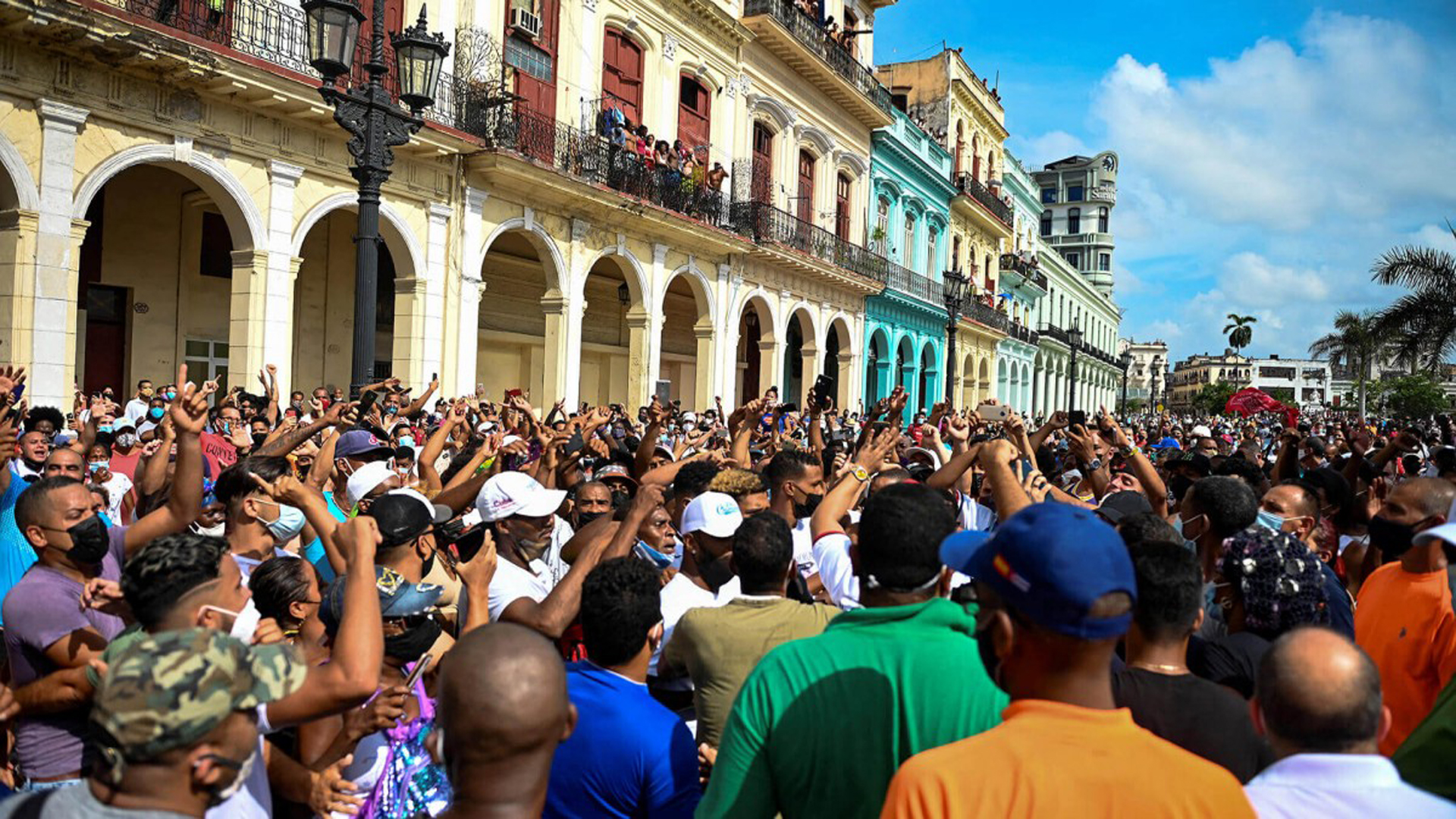 El 11 de julio miles de cubanos salieron a las calles a exigir libertad