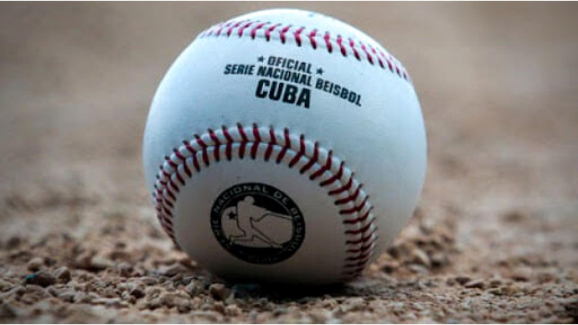 Pelota oficial de la Serie Nacional de Béisbol, Cuba.