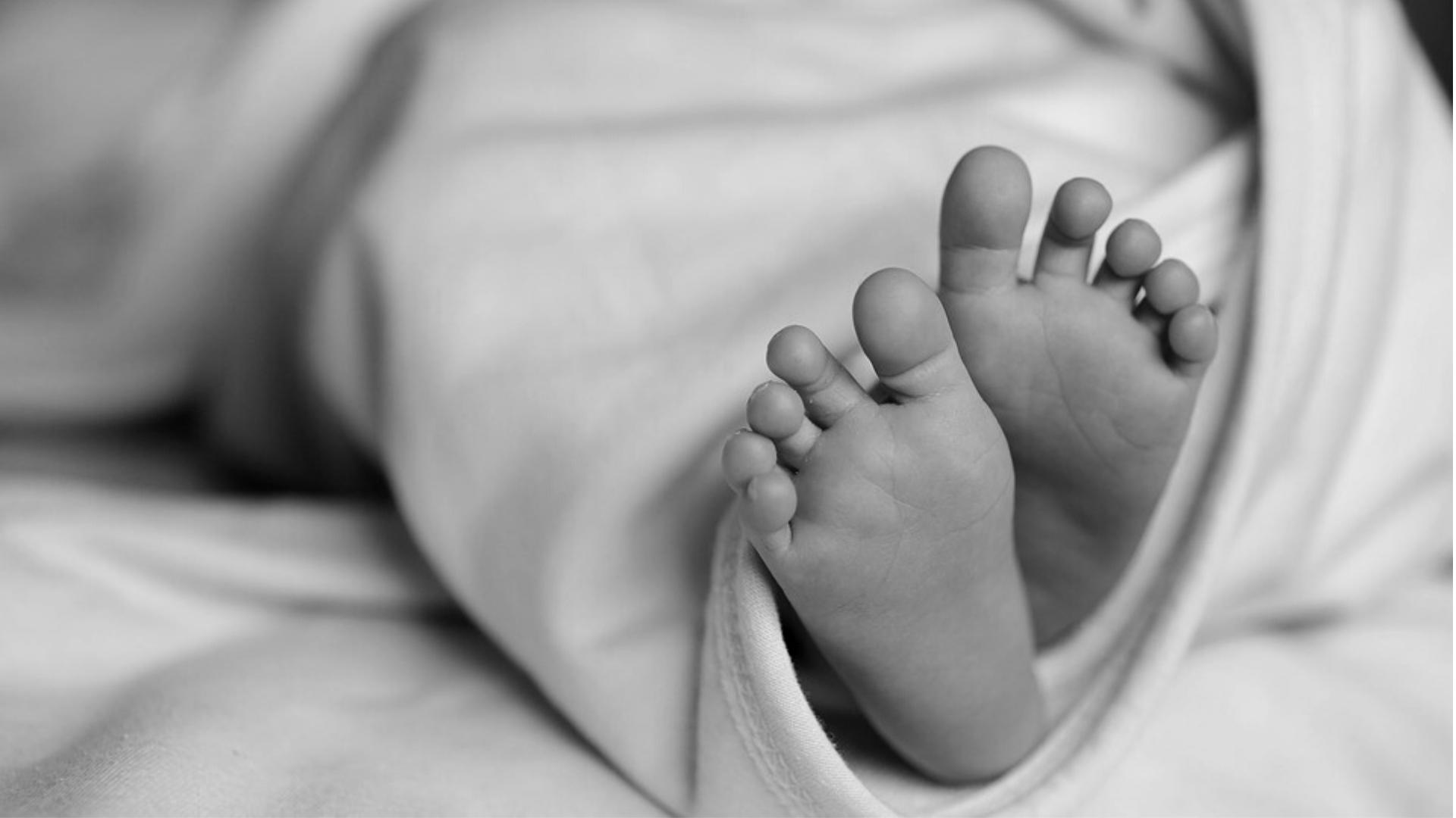 Imagen referencial de pies de bebé. Foto: Pixabay