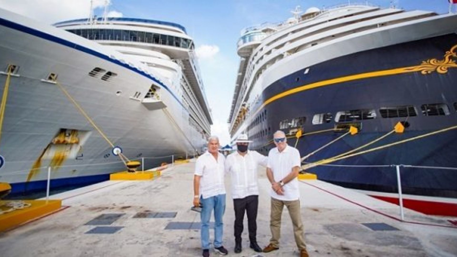 Se trata del crucero 'La Perla del Caribe' de Atlantic International Cruises, que a partir de octubre del 2022 conectará turísticamente a ambos puertos