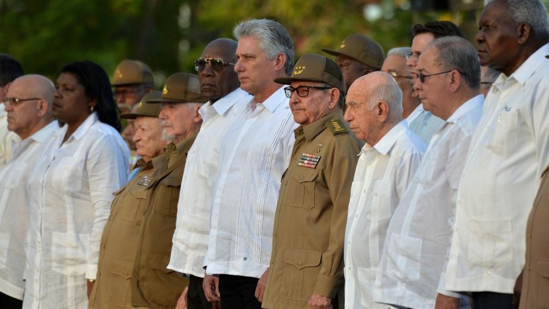 Dirigentes Cubanos (AFP)