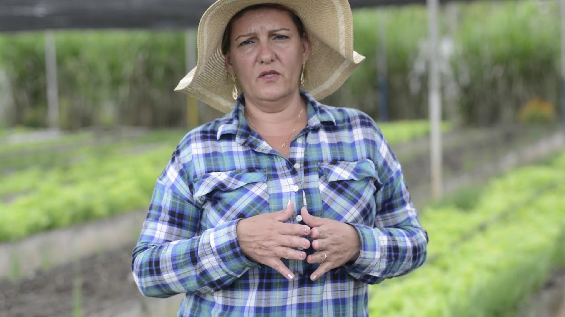 Elizabeth Peña Turruellas, directora nacional de Agricultura Urbana, Suburbana y Familiar. Foto: Captura a video de Juventud Rebelde