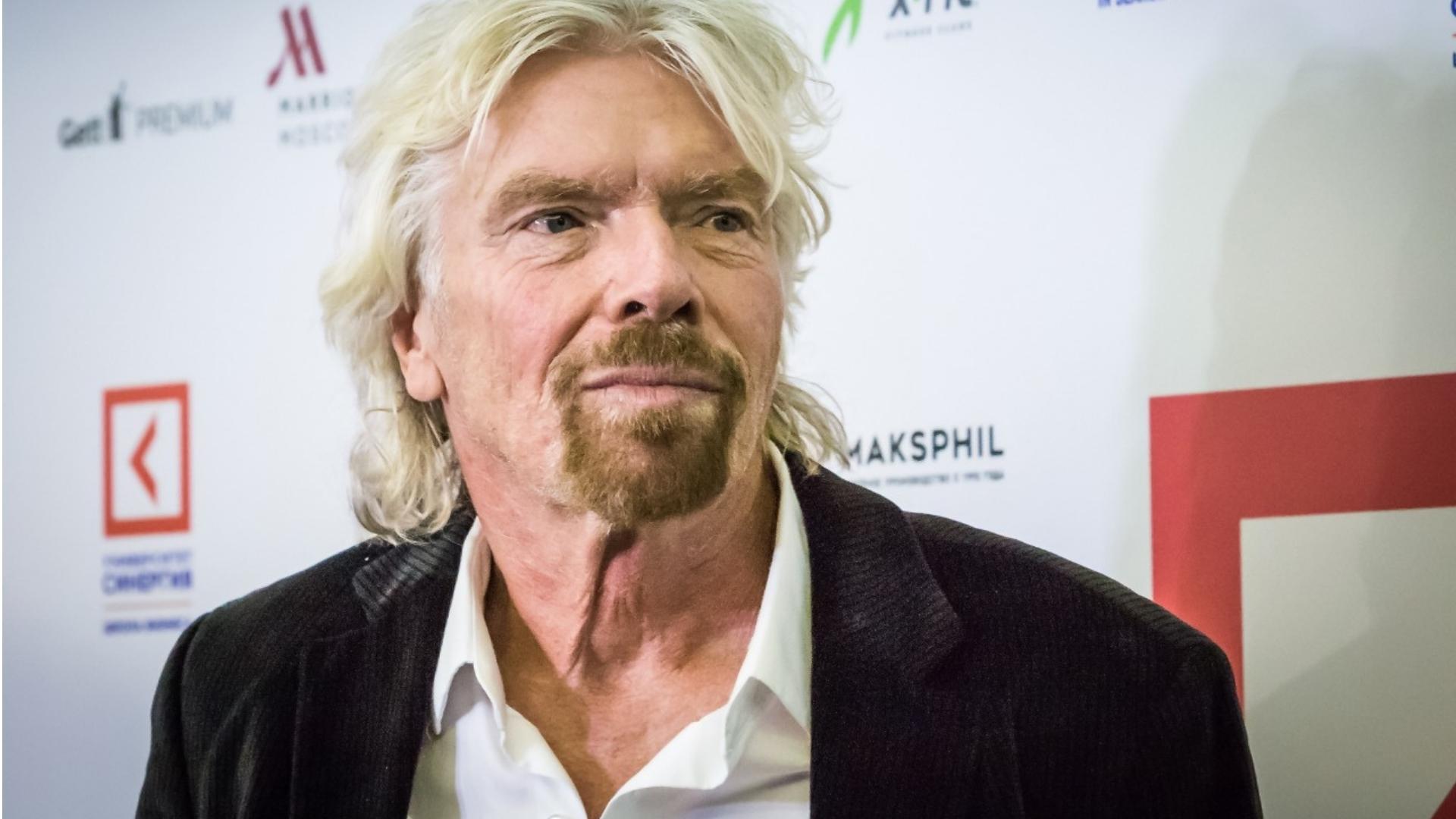 Multimillonario inglés Richard Branson. Foto: Shutterstock