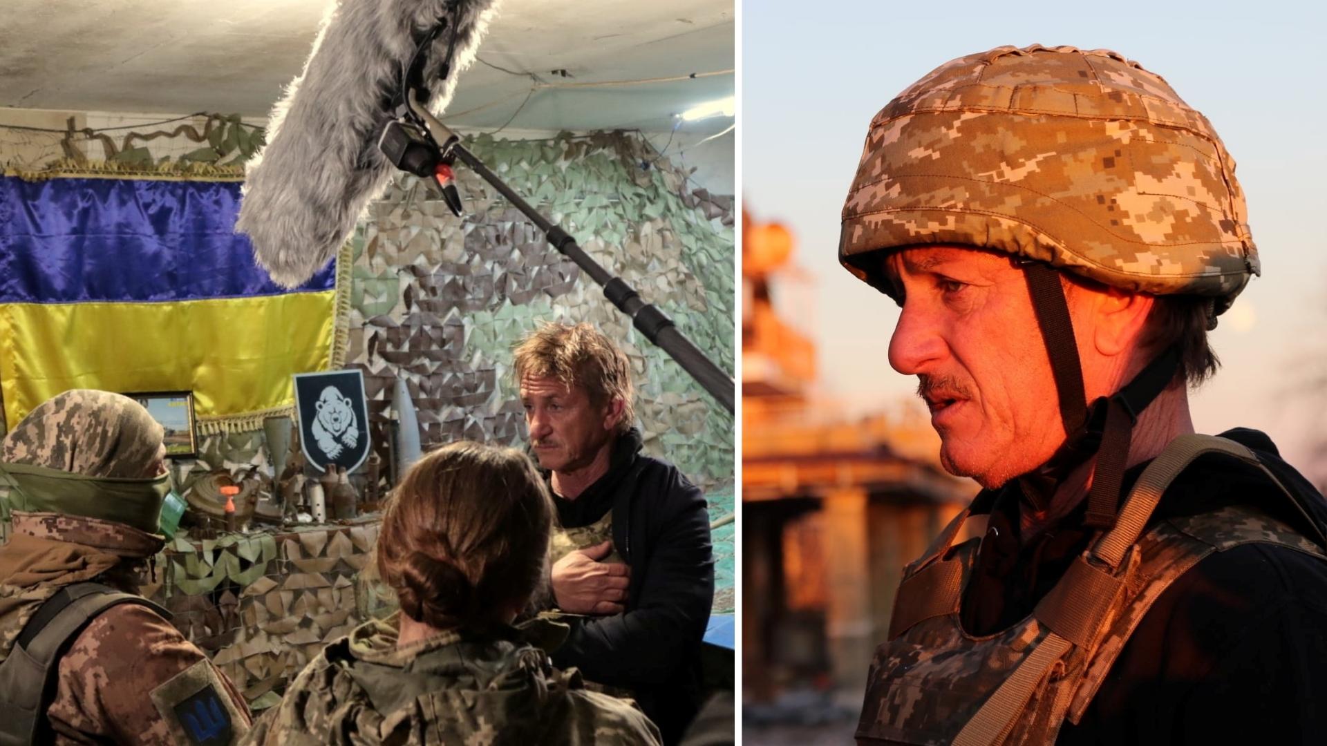Sean Penn en guerra de Ucrania
