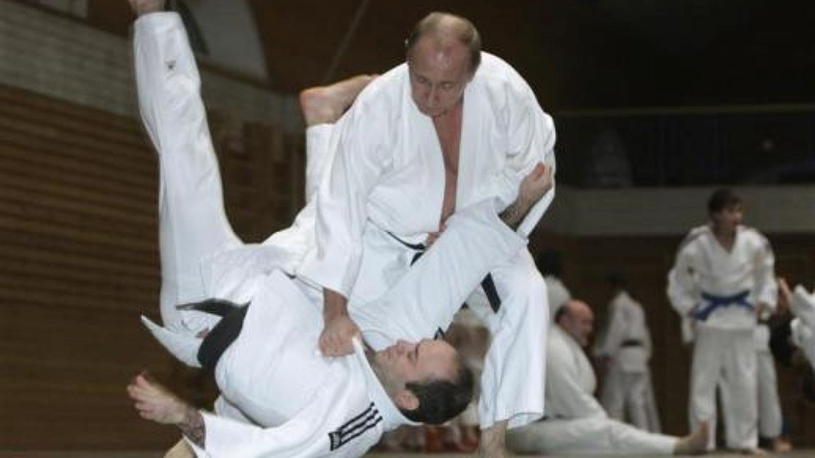 Vladimir Putin practicando judo | Foto archivo