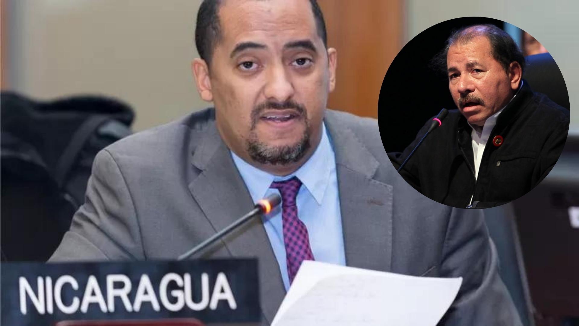 Arturo McFields, embajador en la OEA de Nicaragua. Collage: ADN Cuba