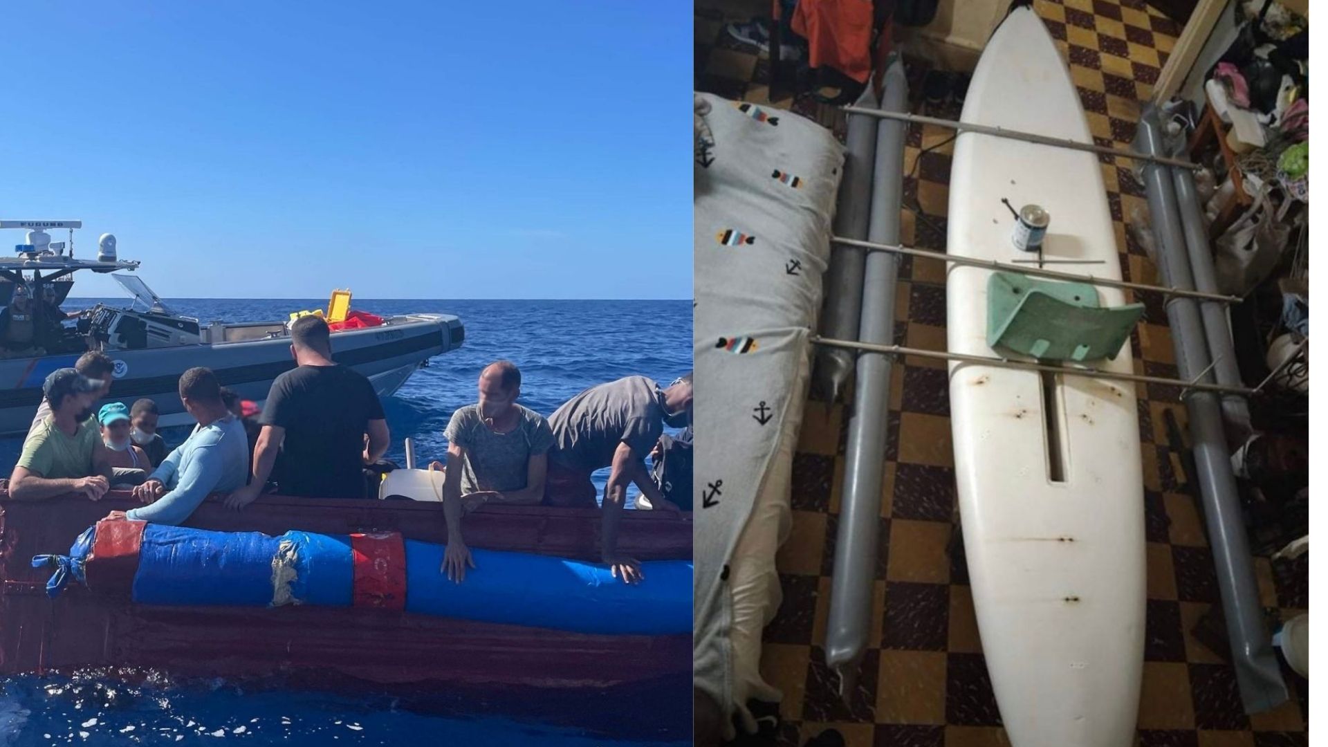 Guardia Costera de EE.UU busca a dos balseros desaparecidos