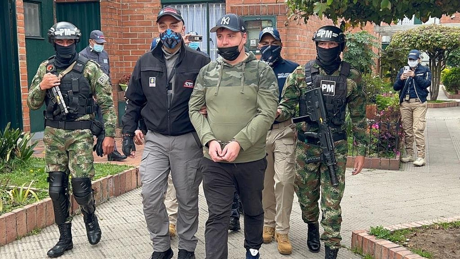 Capturan a ruso implicado en disturbios durante las protestas de Colombia