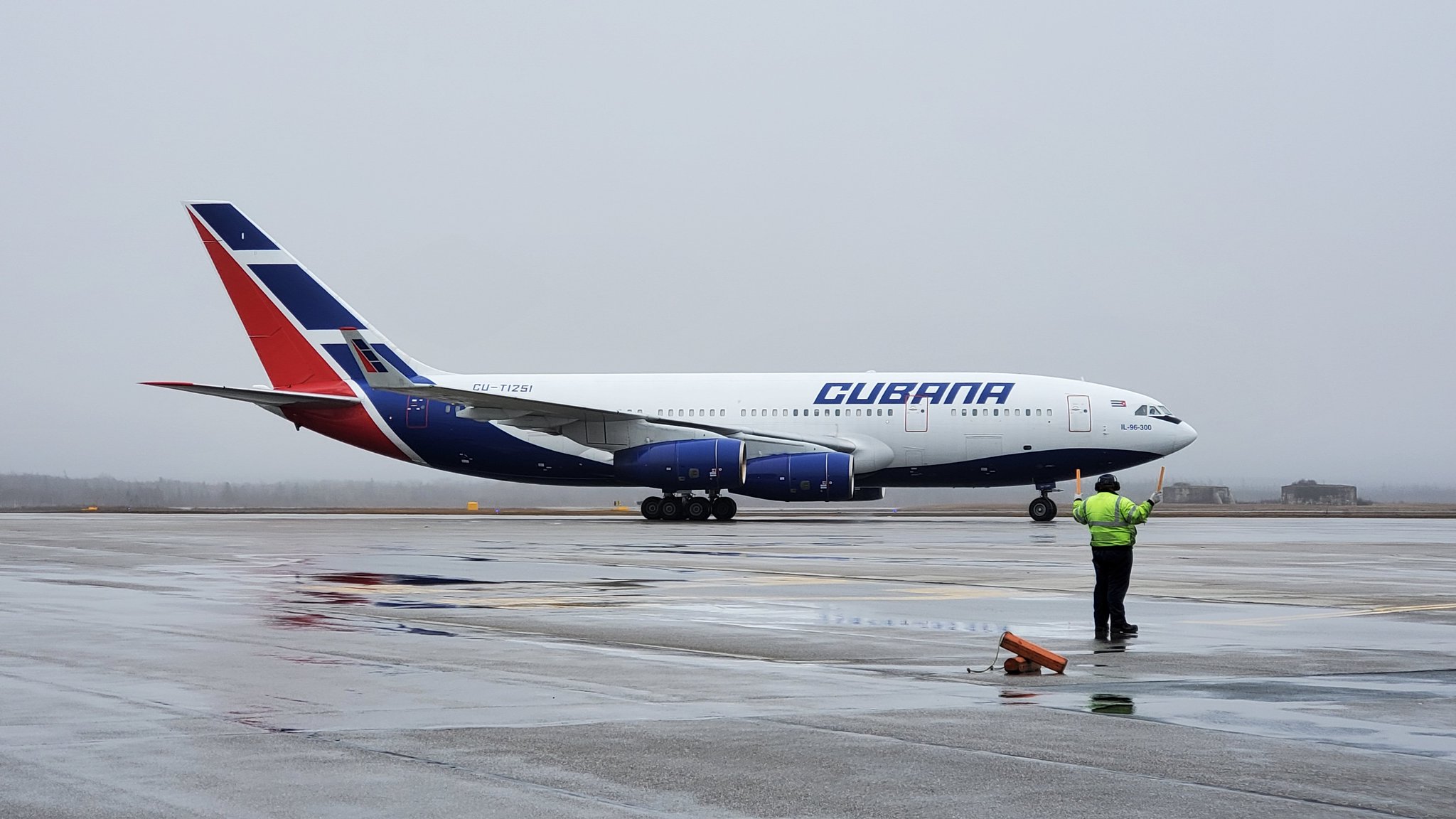 Il-96 de Cubana de Aviación