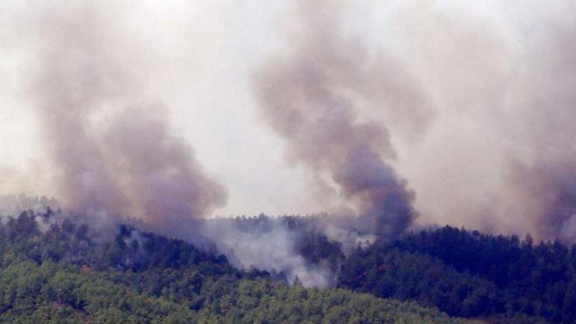Incendio forestal en Pinar del Río. Foto: Granma
