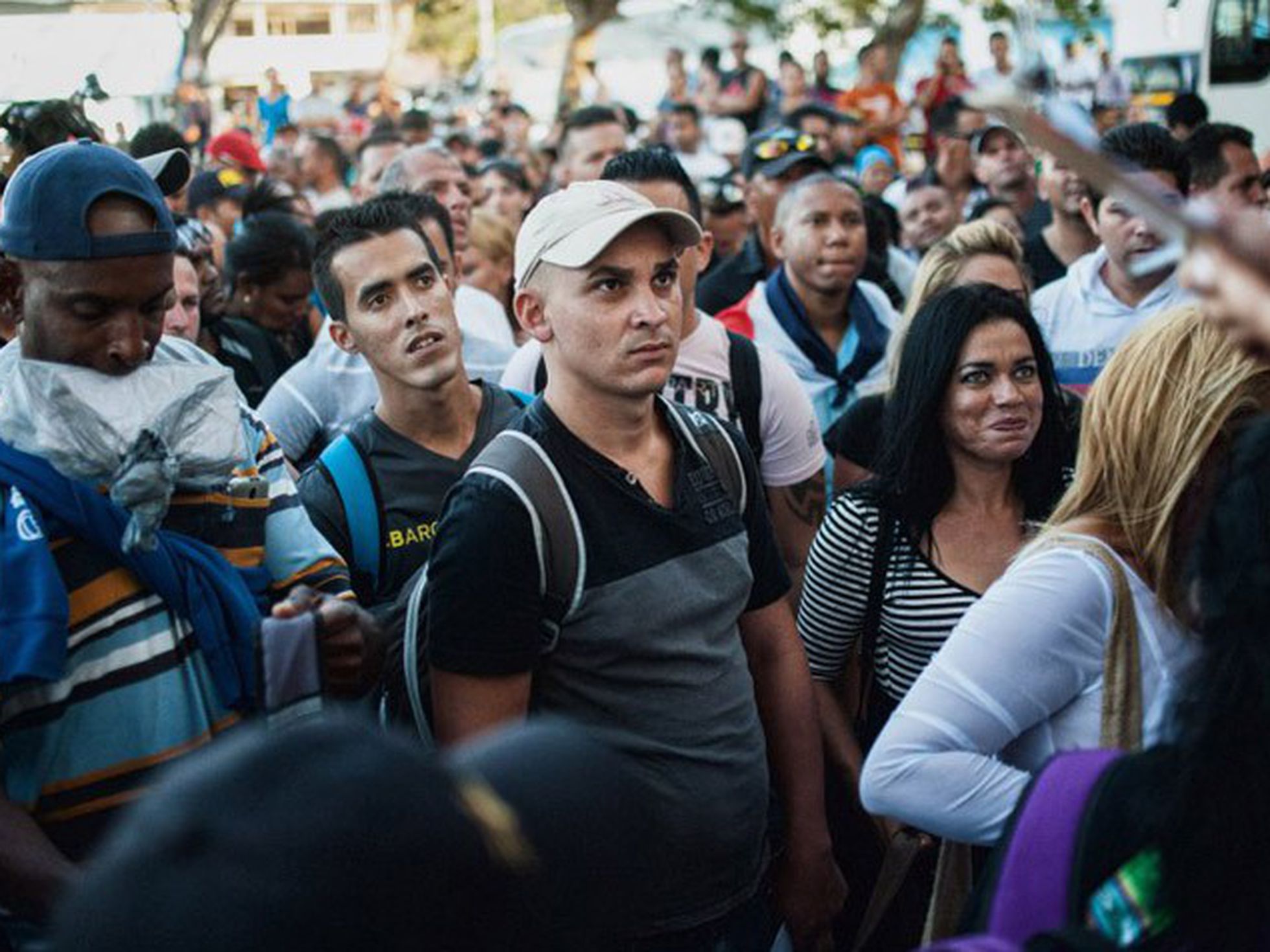 Migrantes cubanos (El País)