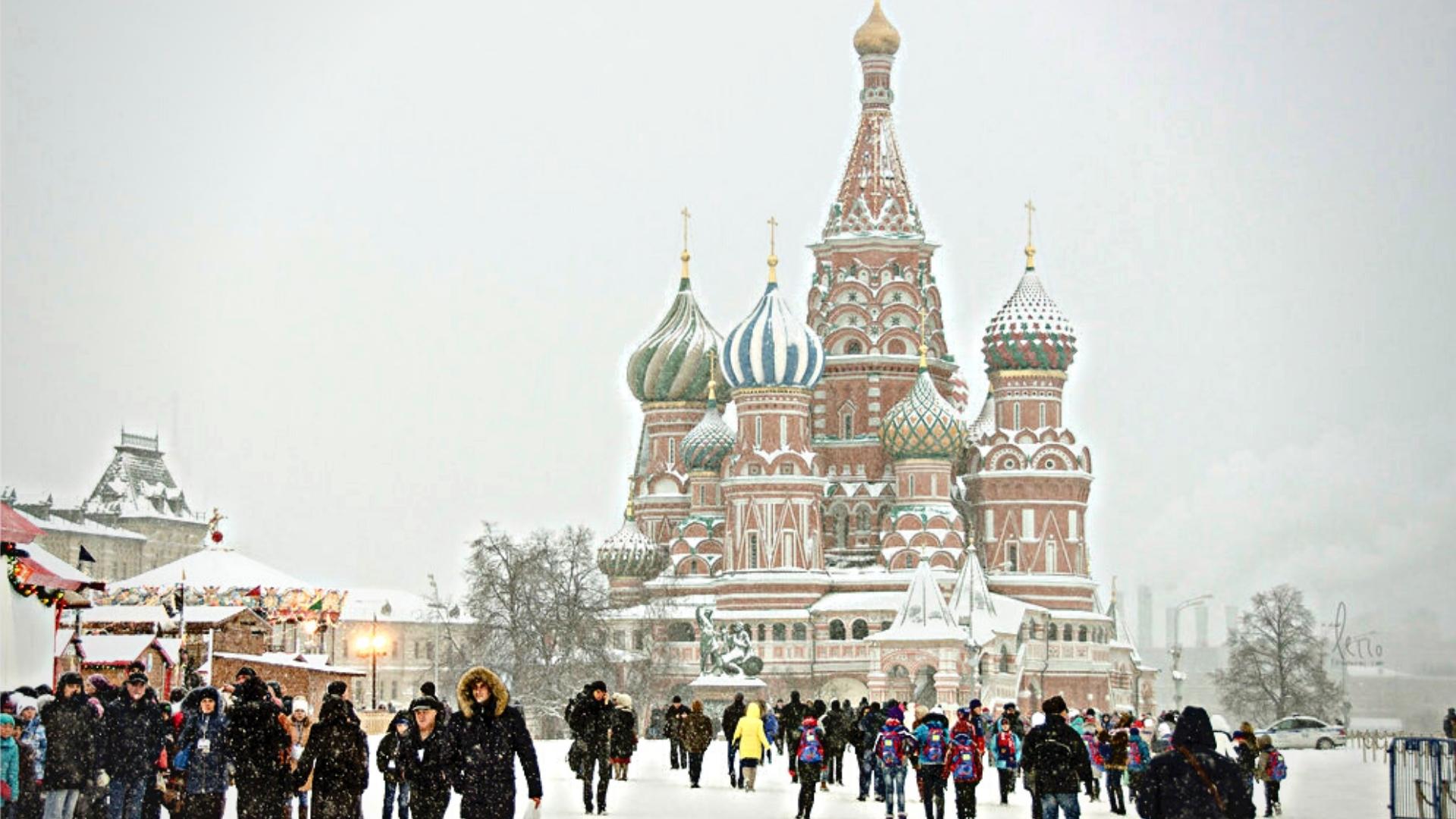 Plaza Roja en Moscú, Rusia.