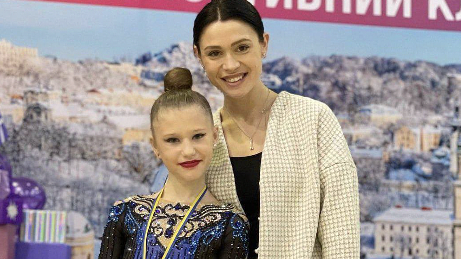Asesinan en un bombardeo a la joven gimnasta ucraniana de 11 años, Katya Dyachenko | TWITTER @Purtova_aa
