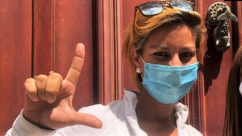 Continúa represión contra activista Thais Mailén Franco