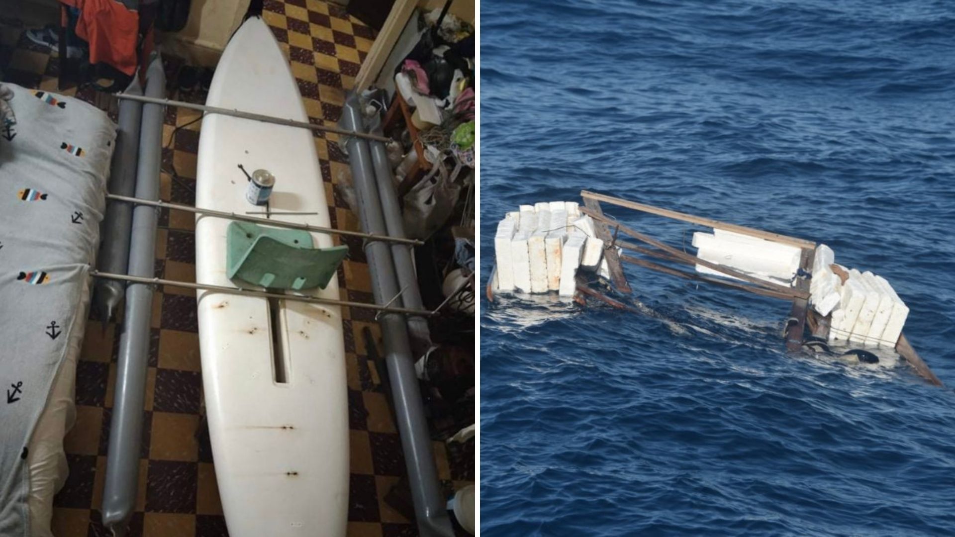 El pasado 23 de marzo el cubano Elián López Cabrera llegó a las costas de Florida en un windsurf (tabla de vela) y la Guardia Costera de EE.UU lo rescató