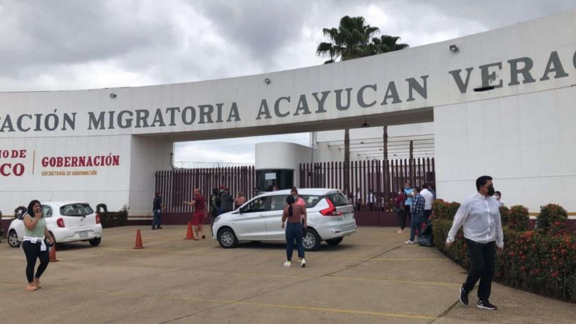 Estación Migratoria de Acayucan (La Silla Rota)