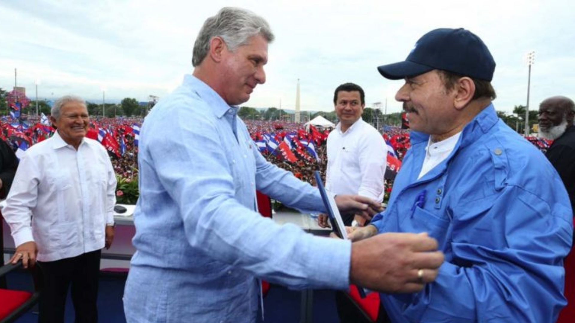 Díaz-Canel, Daniel Ortega