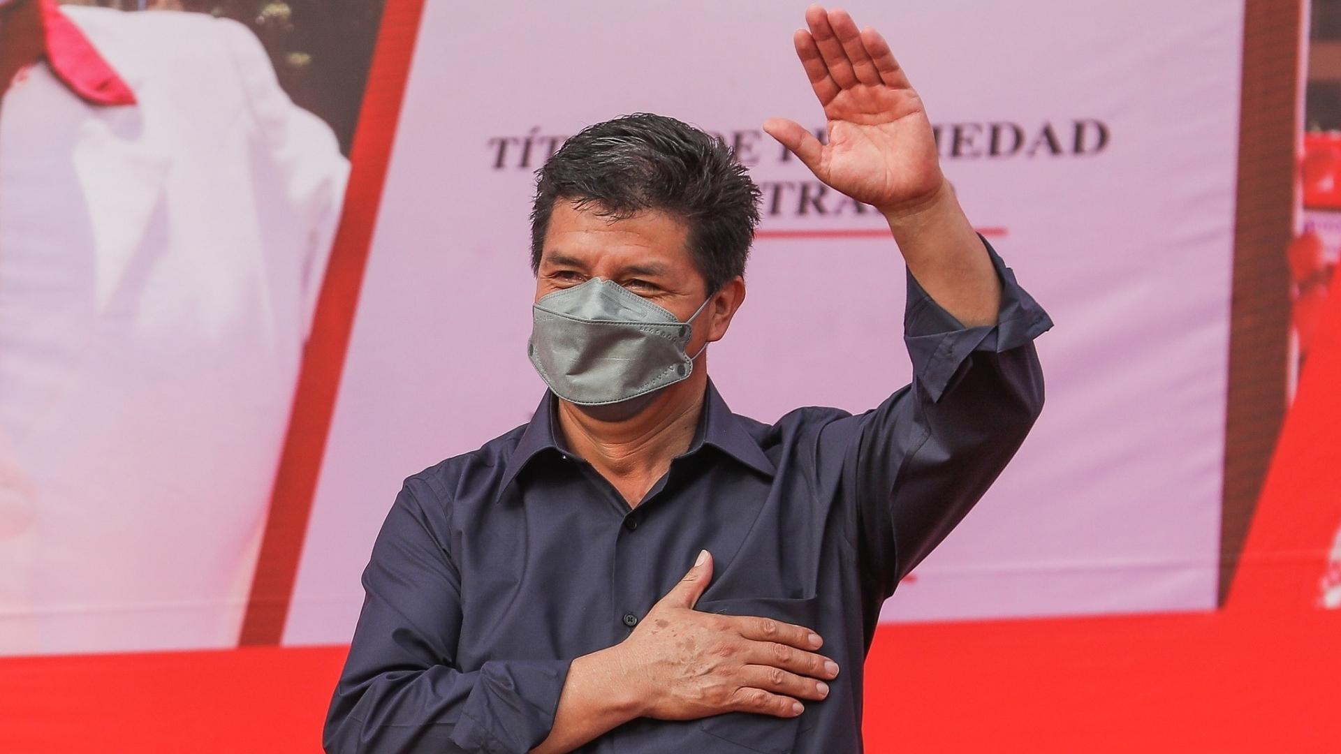 Pedro Castillo, presidente izquierdista de Perú. Foto: Facebook