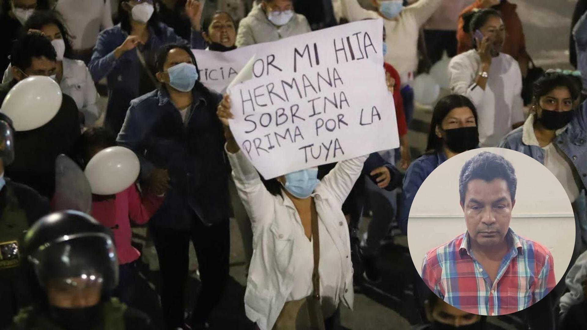 Ciudadanos piden en las calles severo castigo para el “Monstruo de Chiclayo”, Perú. Collage: ADN Cuba
