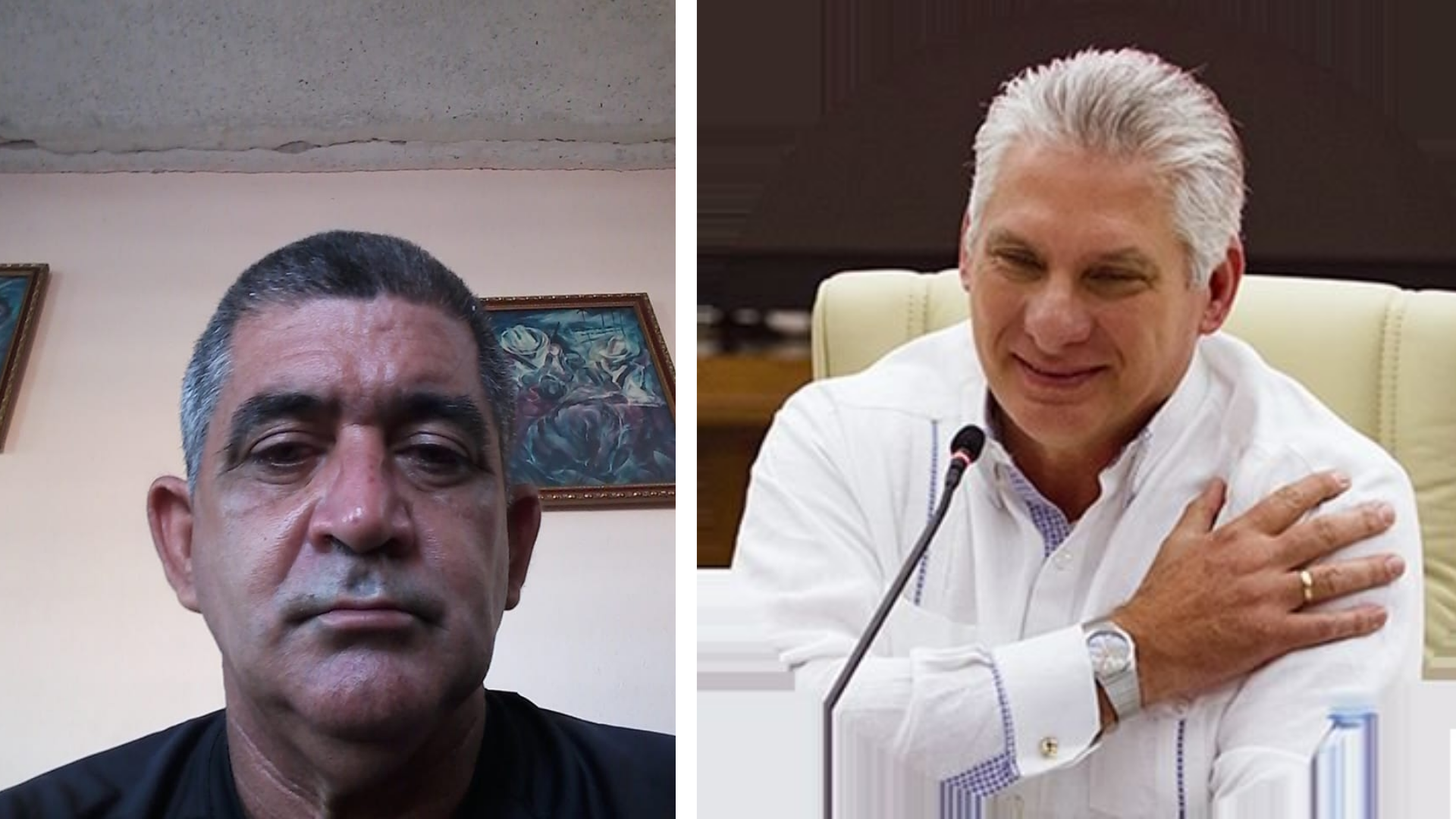 Responde Alfredo González a Diaz Canel