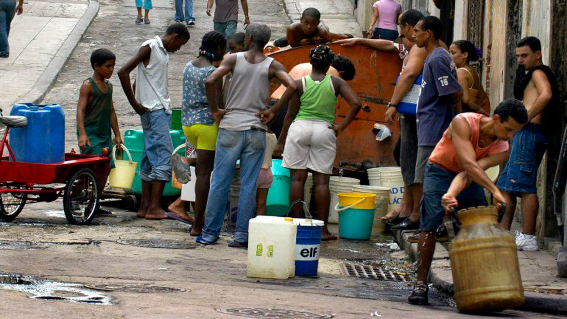 Escasez de agua potable en La Habana