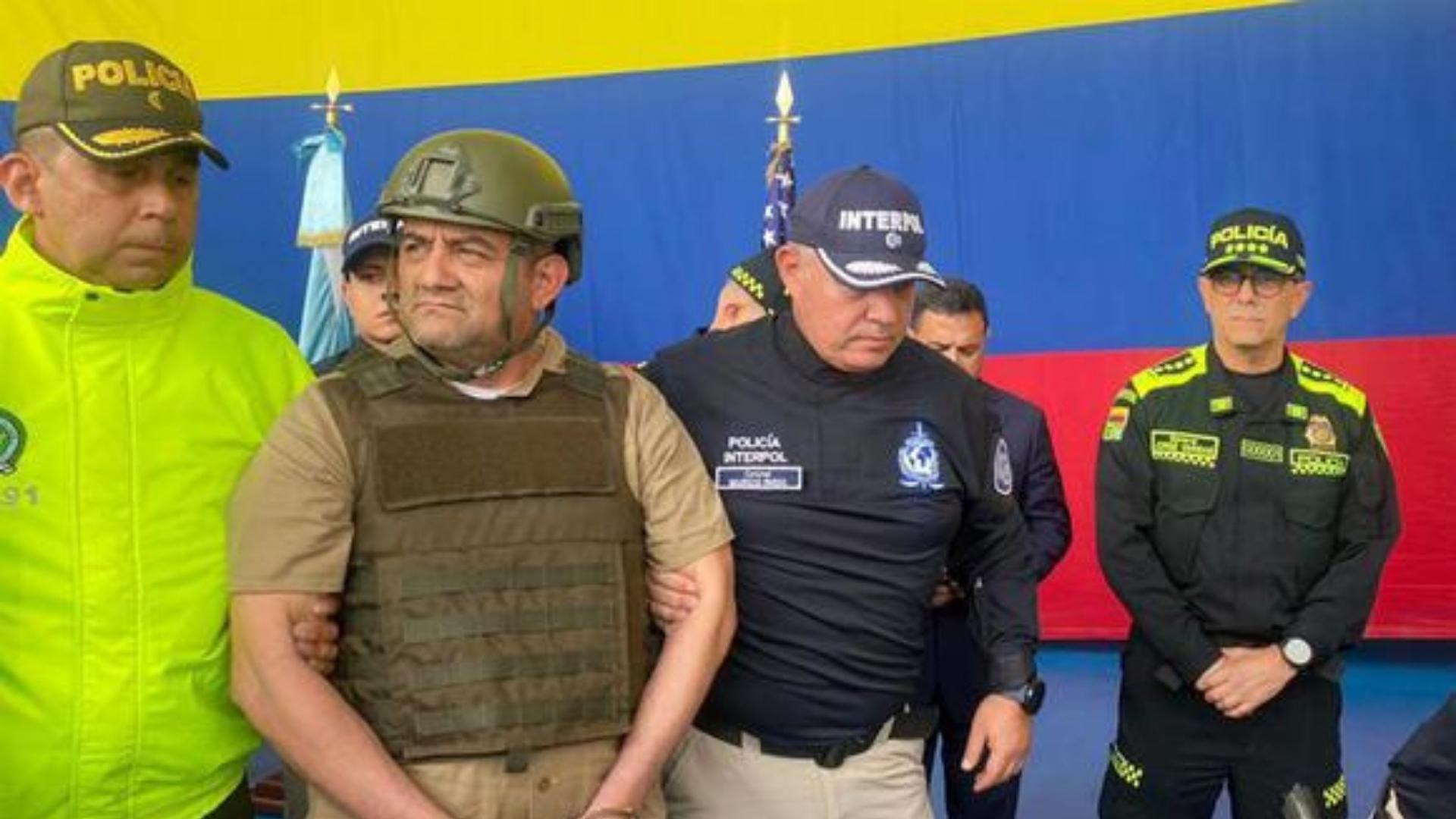 Otoniel, narcotraficante extraditado a Estados unidos. Foto: Ejército de Colombia