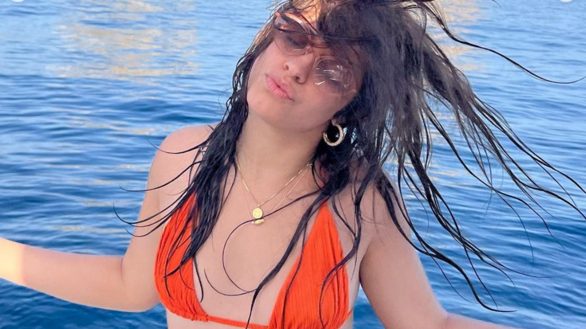 Camila Cabello en bikini en Italia. Foto: Instagram