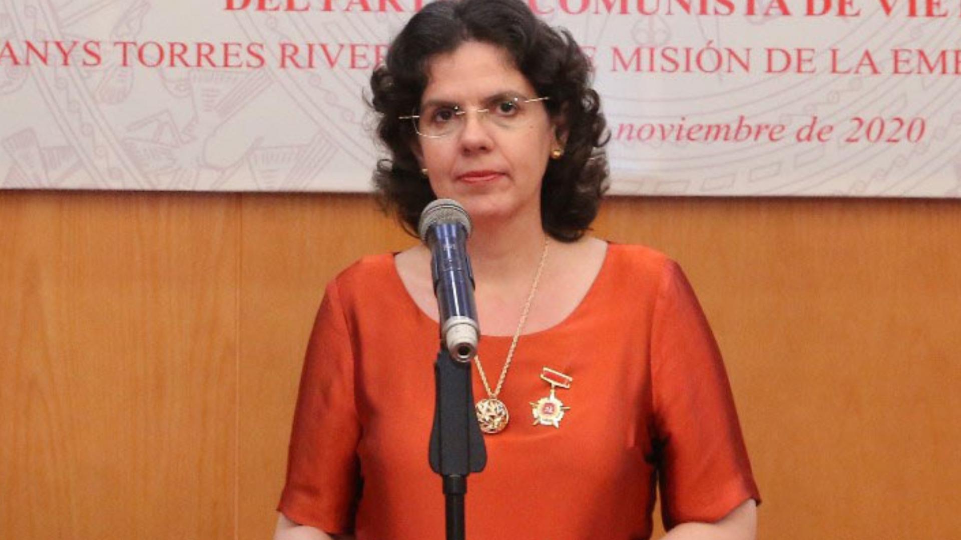 Lianys Torres Rivera, embajadora del régimen de Cuba en los Estados Unidos.