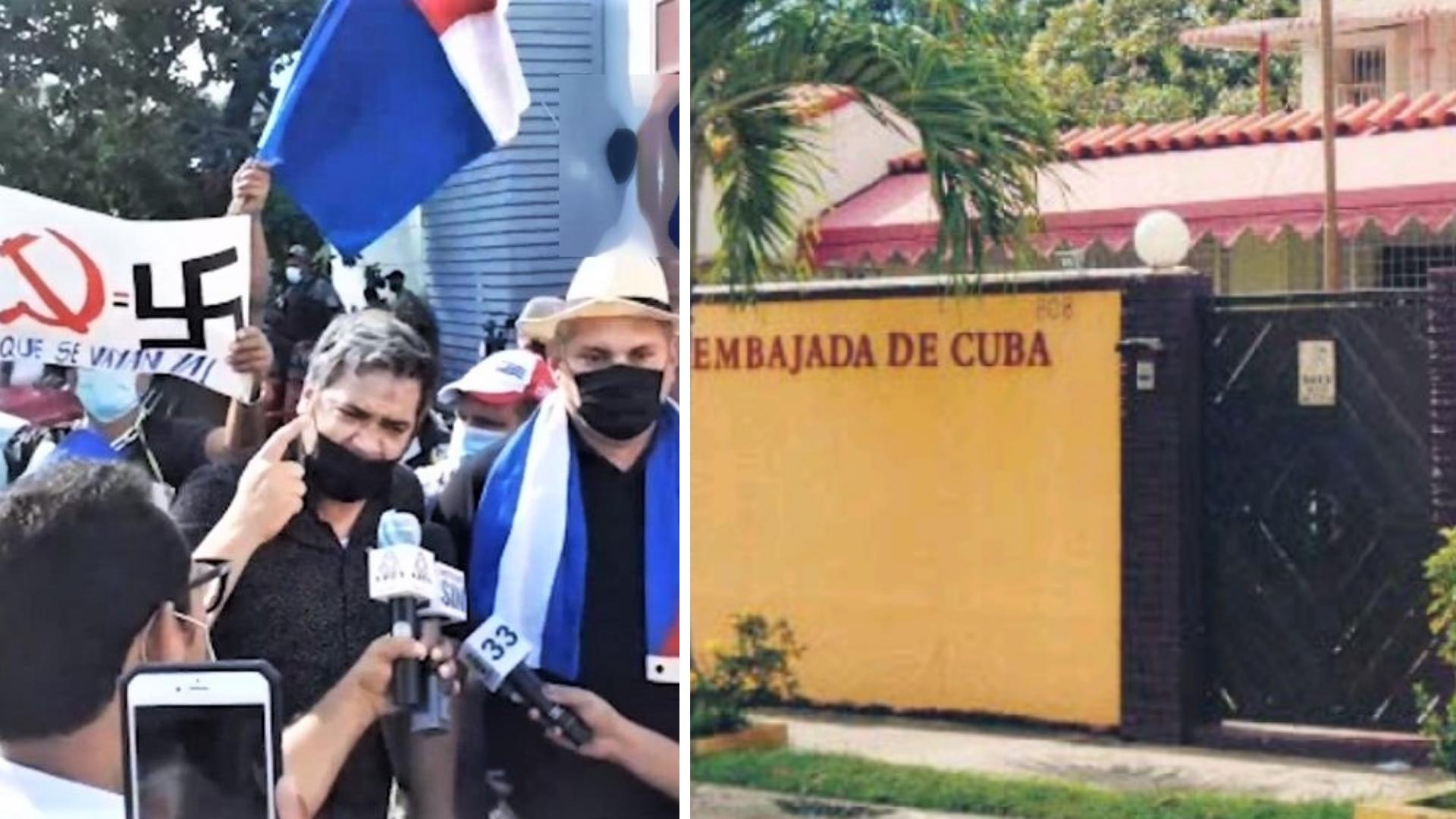 Cubanos protestarán en embajada en Dominicana