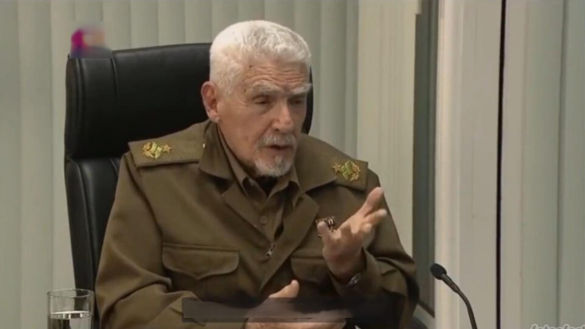Ramiro Valdés pide en TV que los cubanos ahorren. Foto: Captura de pantalla