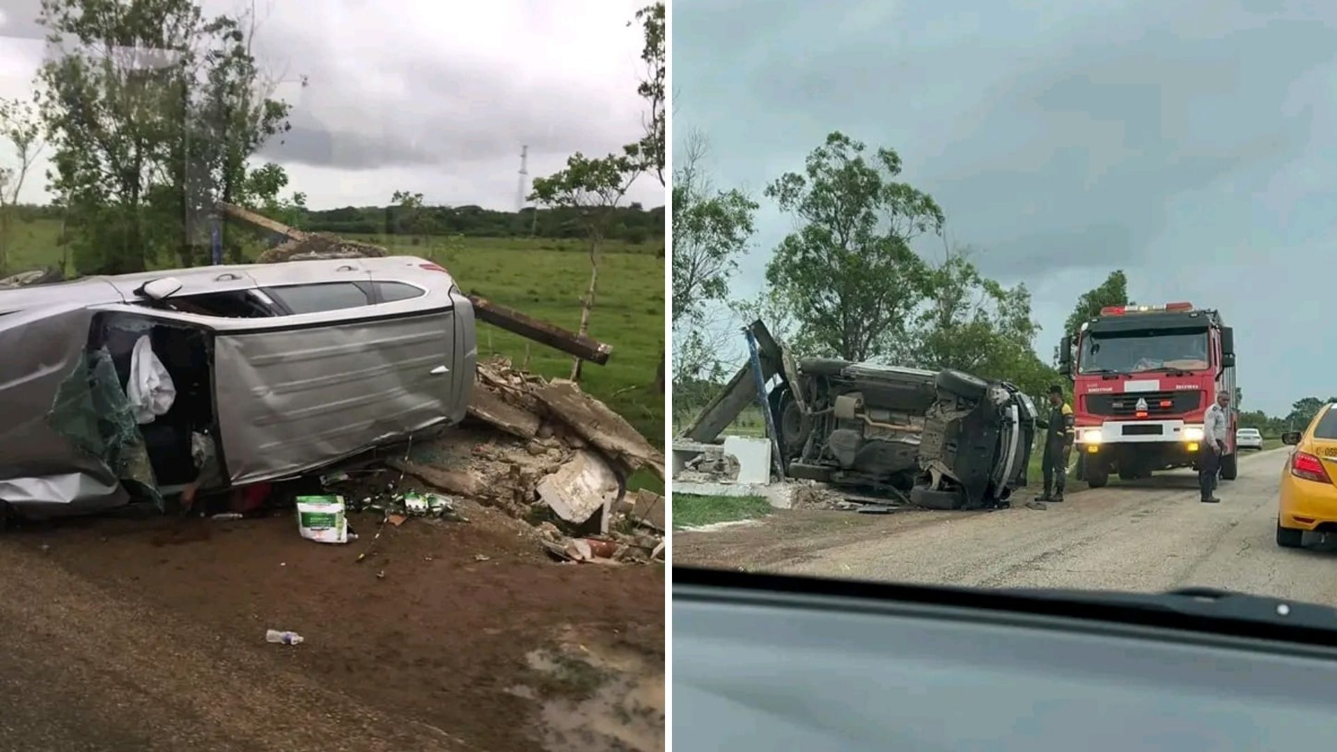 Según el post del comunicador Maikel González en Facebook, el siniestro ocurrió el domingo alrededor de las 5:45 p.m en los límites de las provincias Camagüey y Ciego de Ávila