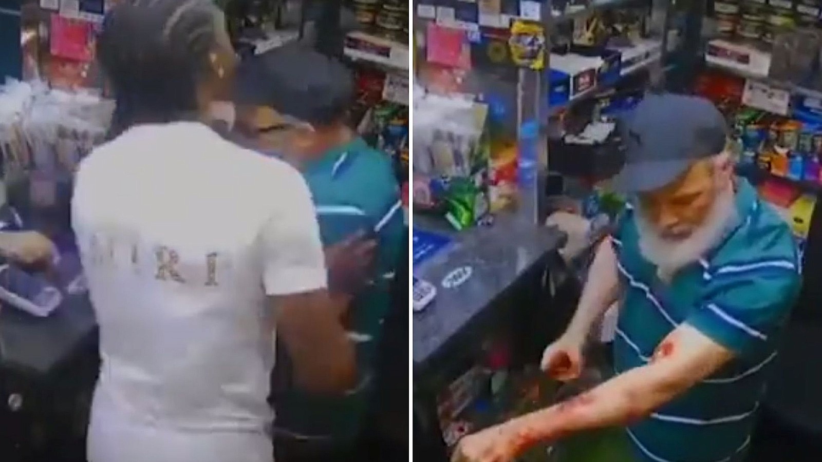 VIDEO: Anciano trabajador de tienda de Manhattan mata a puñaladas a cliente enfurecido