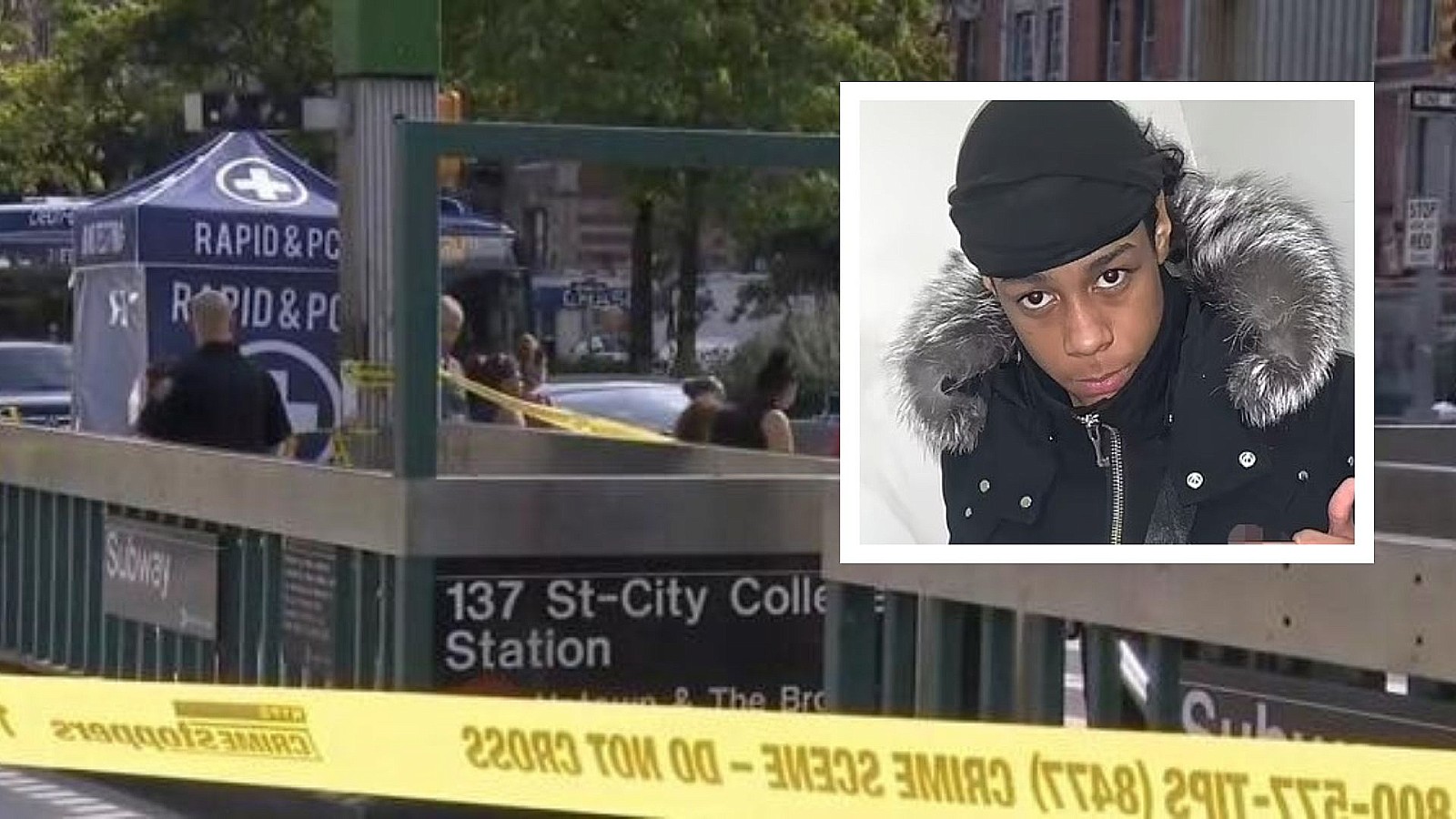 Niño de 15 años acusado de asesinar al rapero de 14 años en metro de Nueva York
