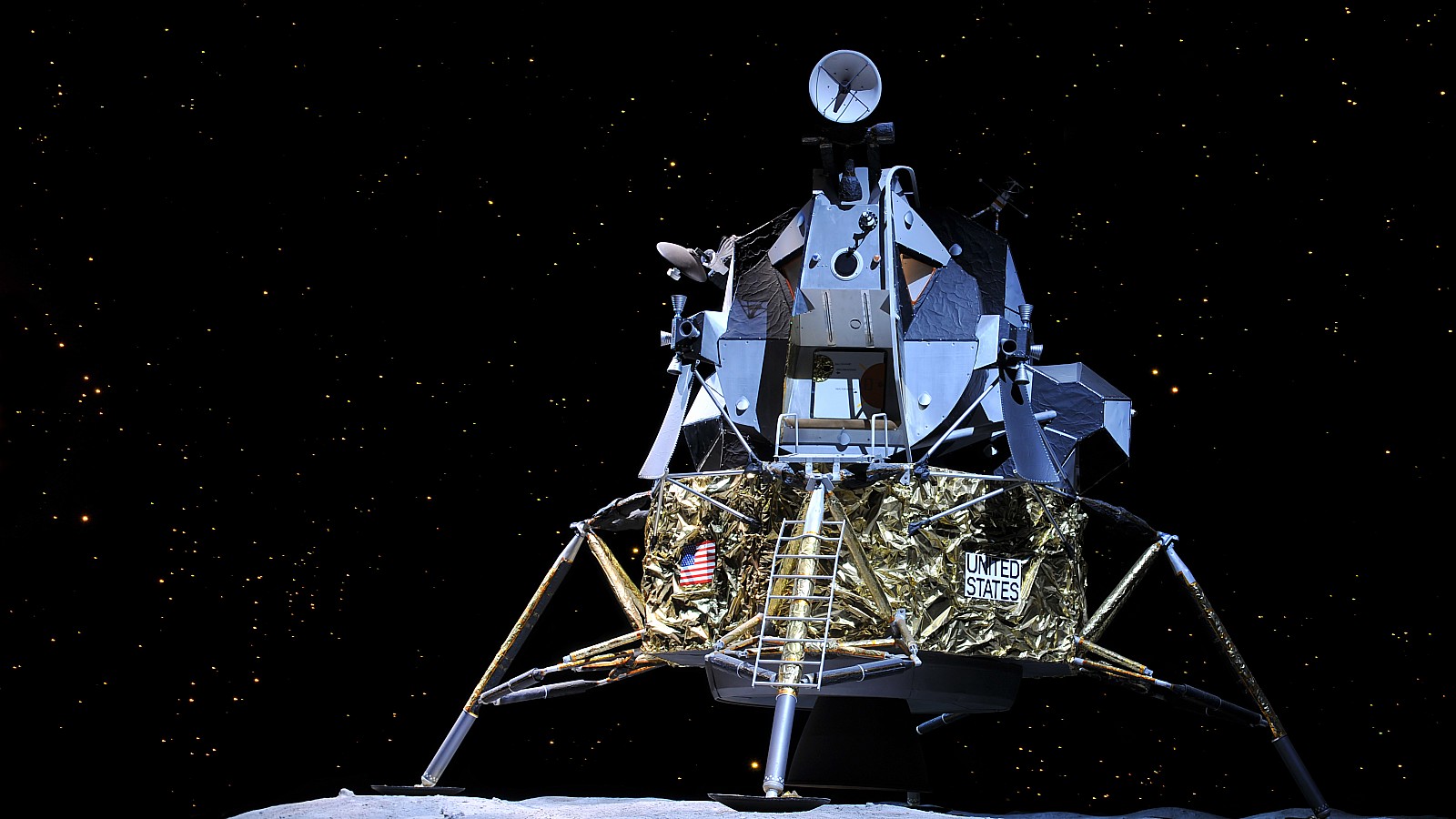 Prototipo del Apolo 17 expuesto en la NASA