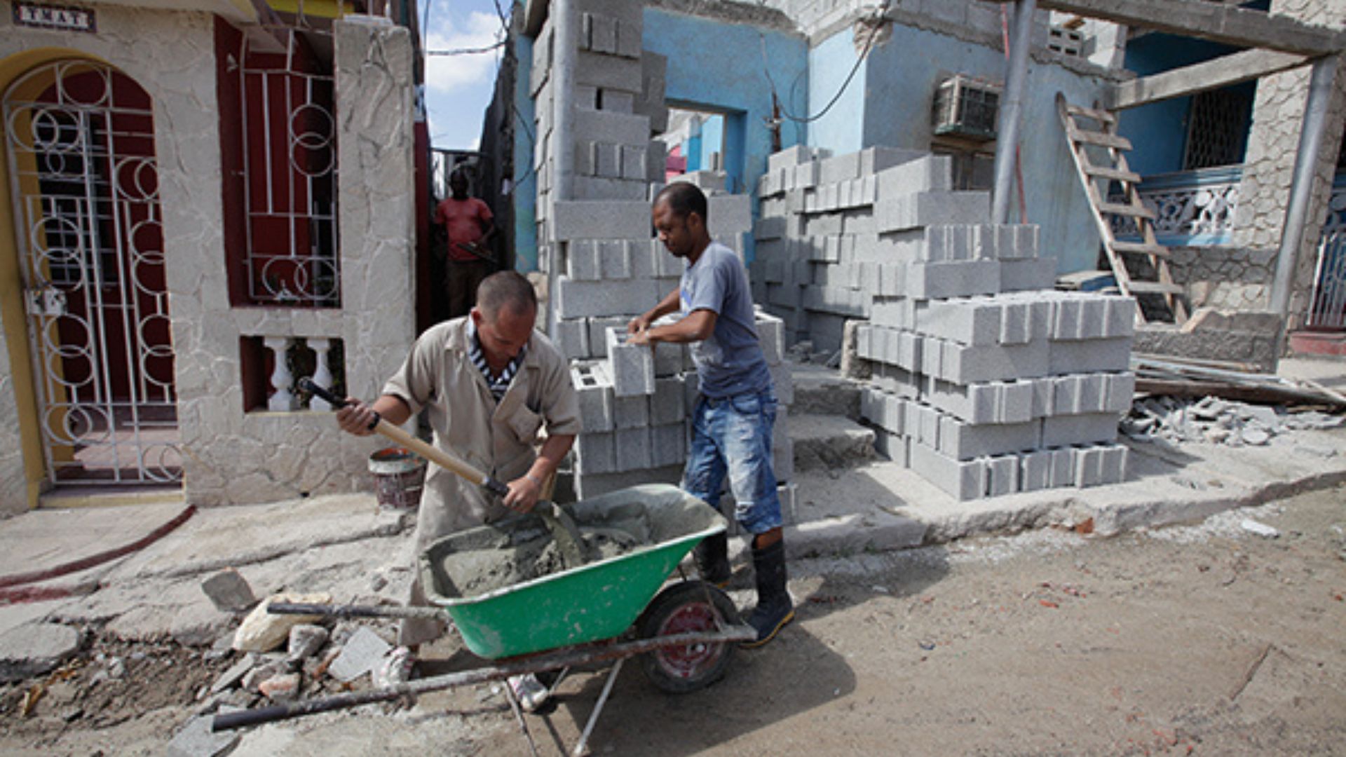 Construcción de vivienda en Cuba. Imagen de referencia. Foto: Juventud Rebelde/Roberto Ruiz Espinosa