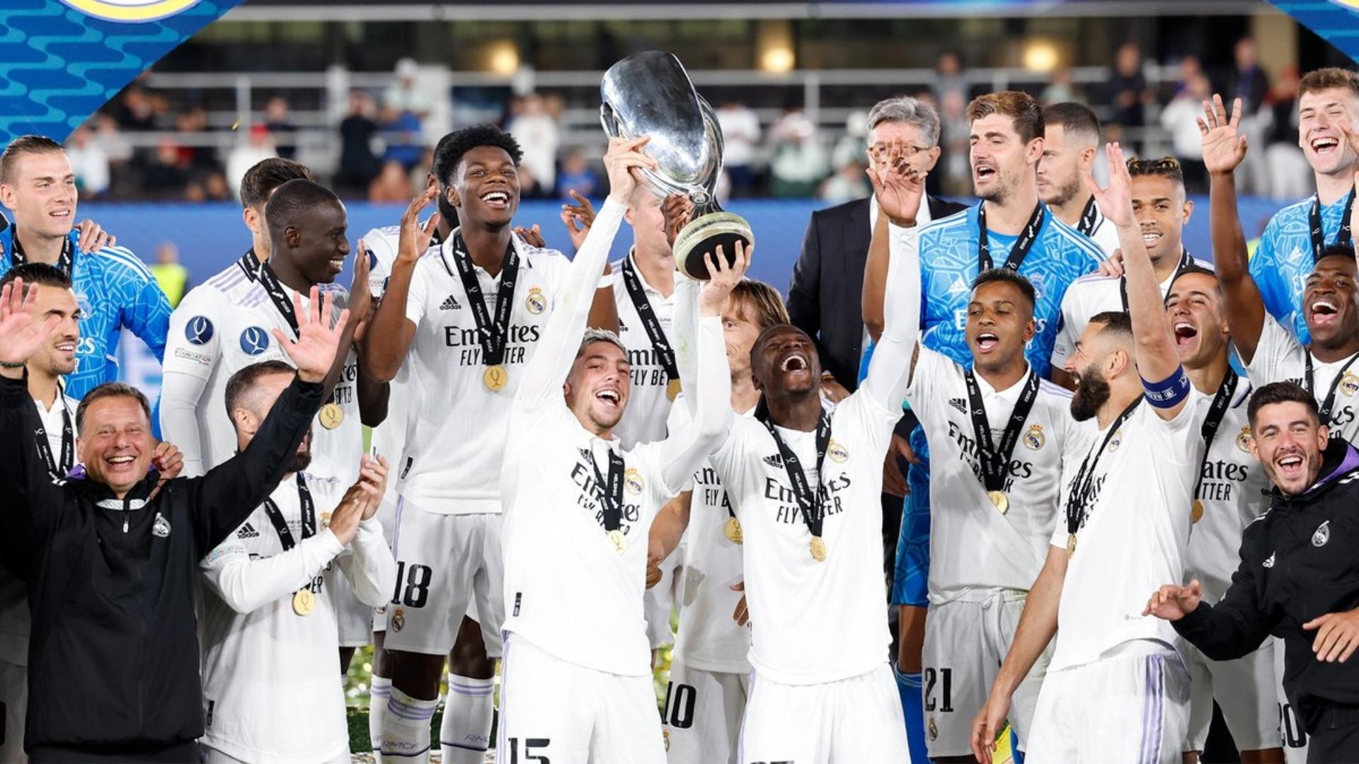 Real Madrid celebra triunfo en Europa. Foto: Twitter de Real Madrid.