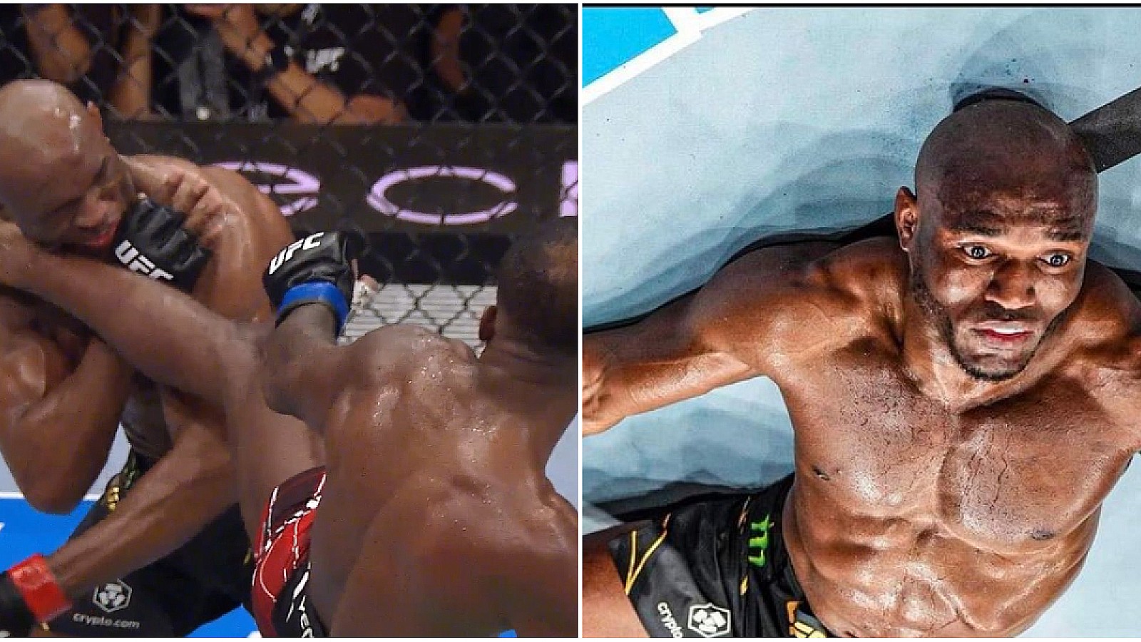 VIDEO: Brutal nocaut al campeón de UFC Kamaru Usman que le deja inconsciente con ojos abiertos