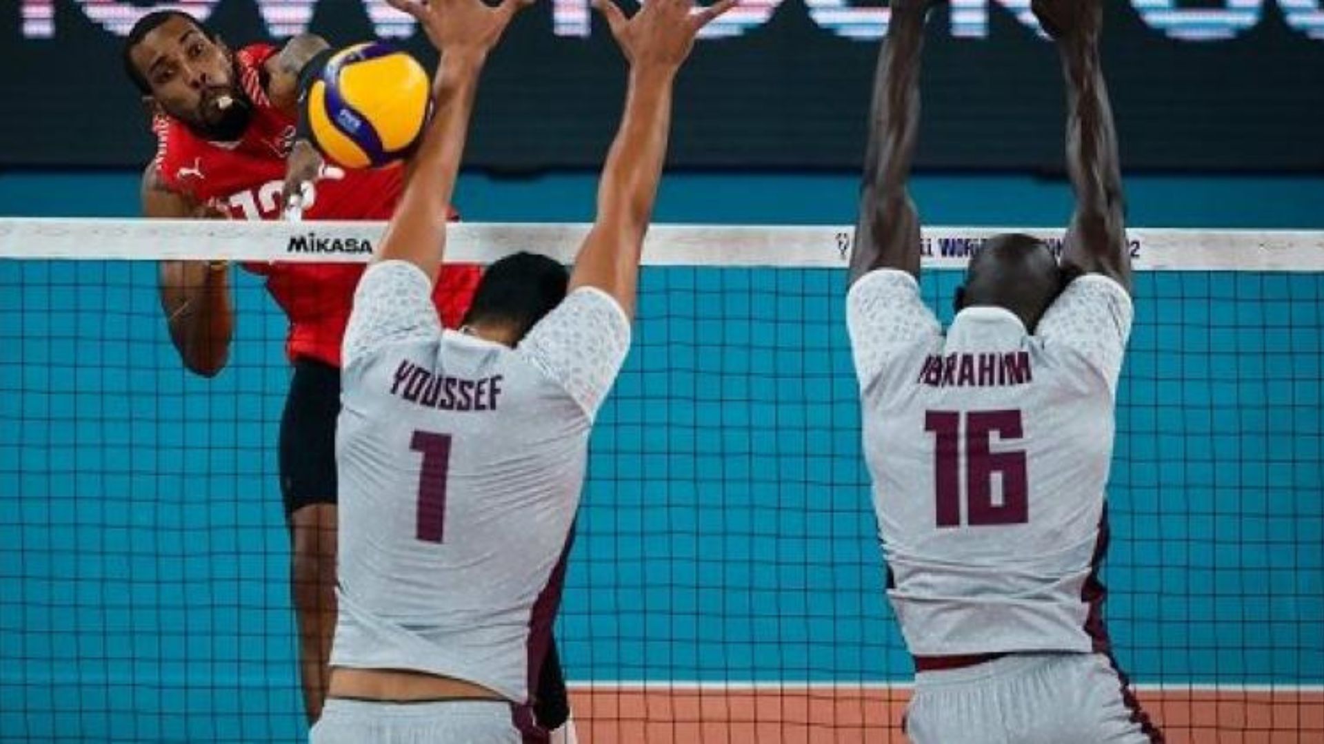 Cuba vence a Qatar en Mundial de voleibol. Foto: Cubasí