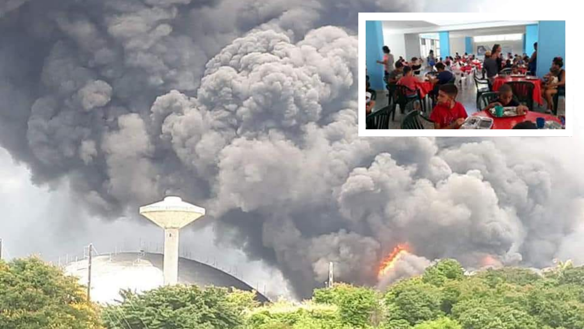 Cerca de cinco mil personas han sido evacuadas en Matanzas tras el incendio