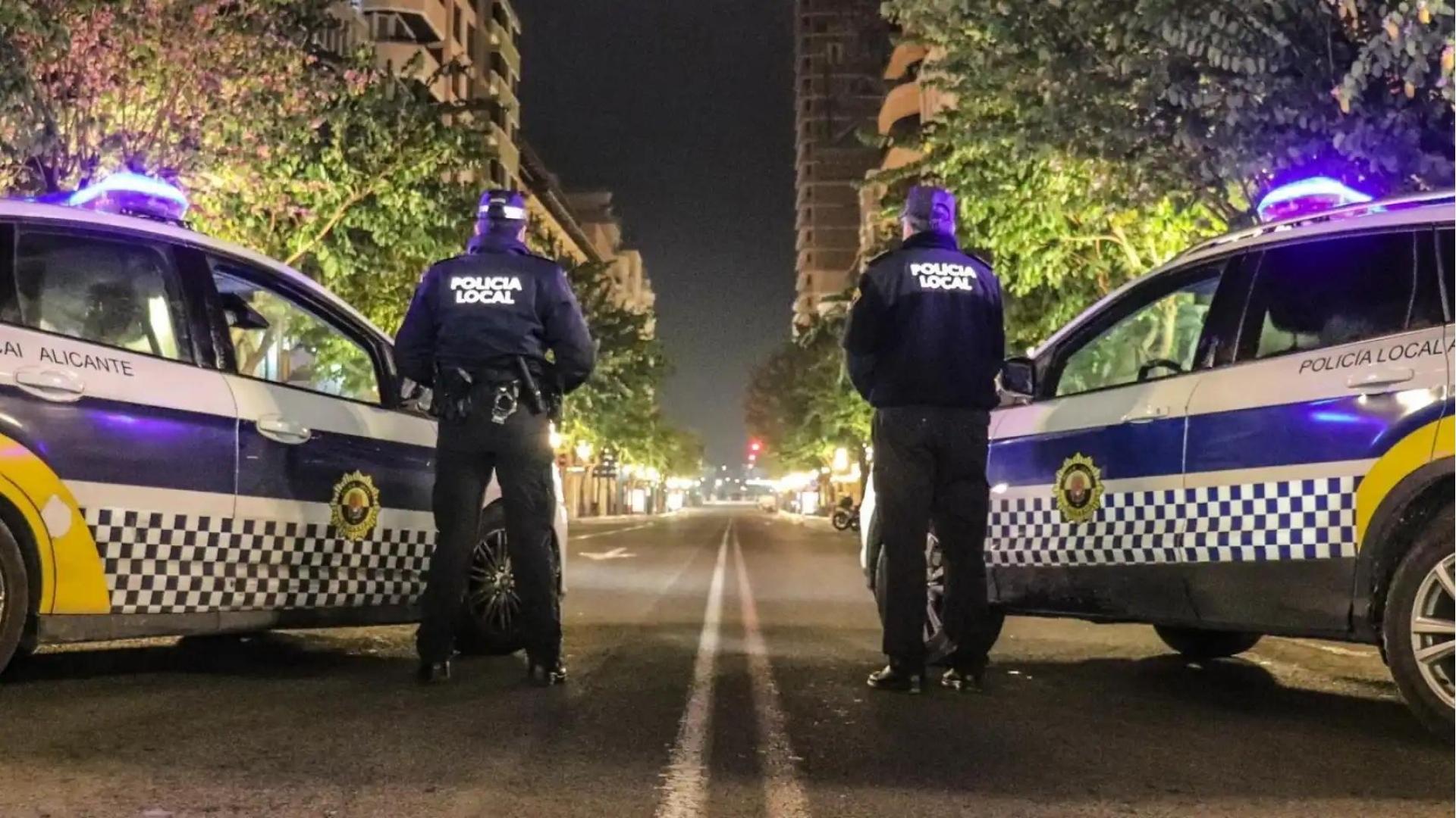 Policía Local de Alicante.