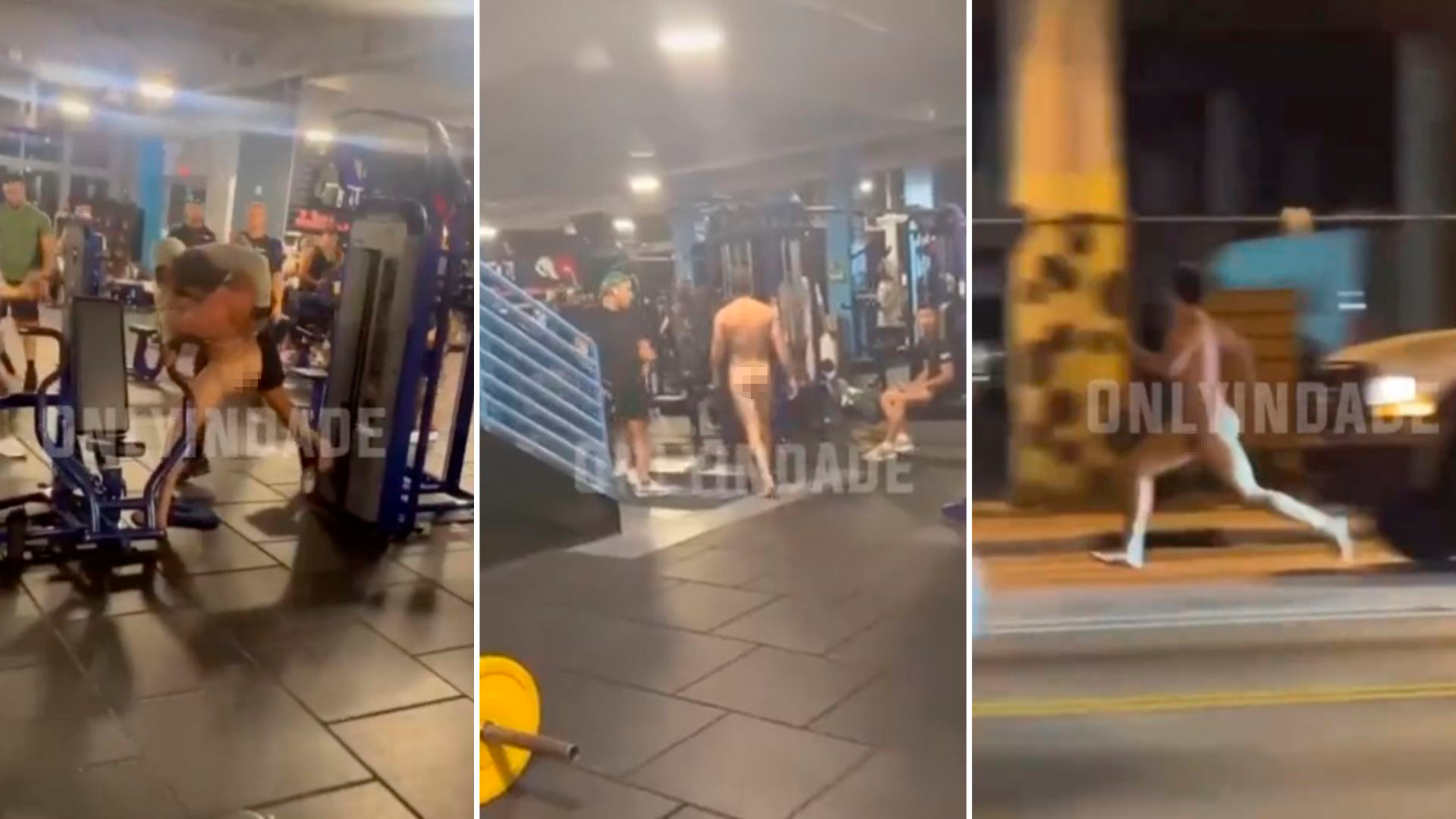 VIDEO | ¡Insólito! Hombre desnudo genera caos en gimnasio de Florida | ADN  Cuba