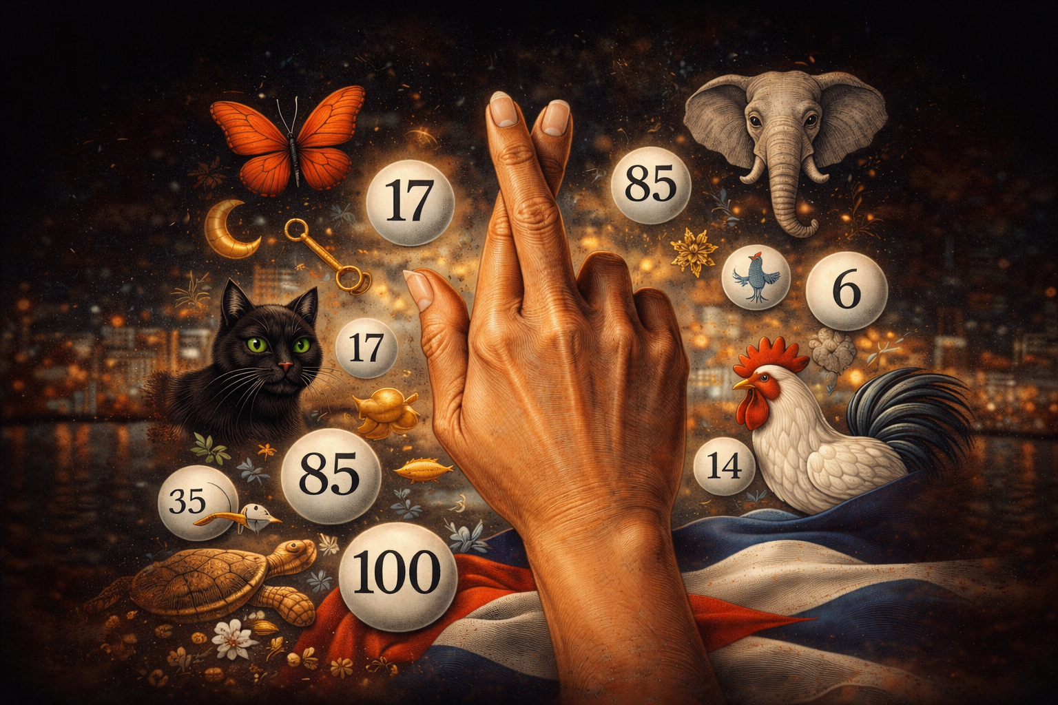 The 100 Numbers of the Cuban Charada 