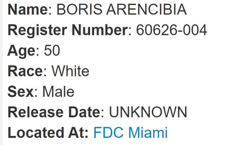 Arrestado Boris Arencibia