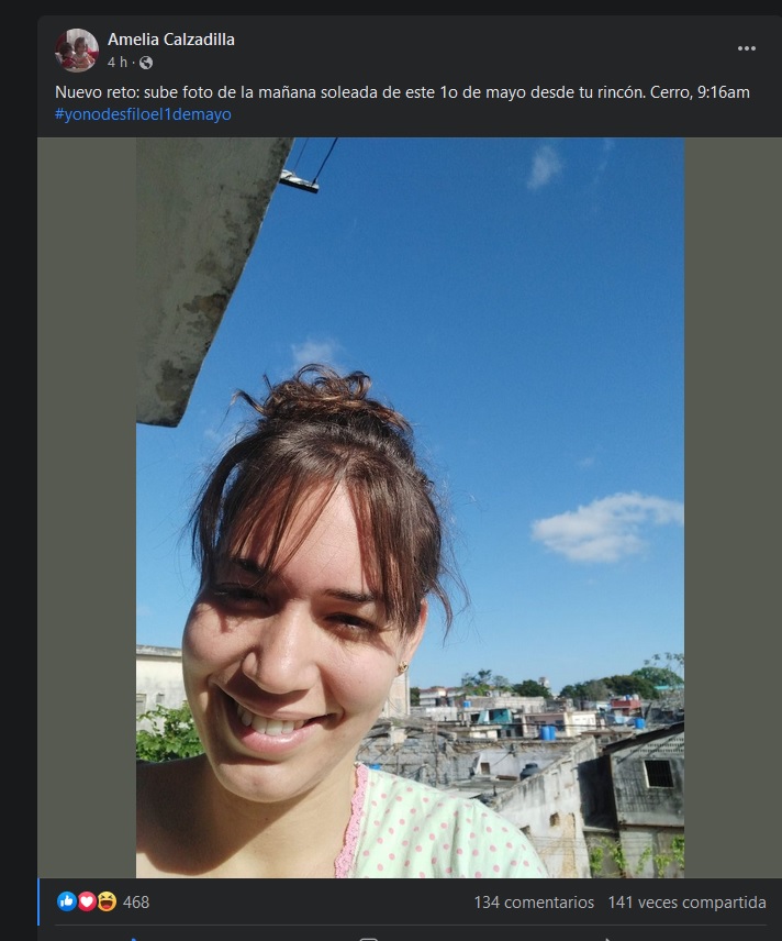 Post de Amelia 1 de Mayo