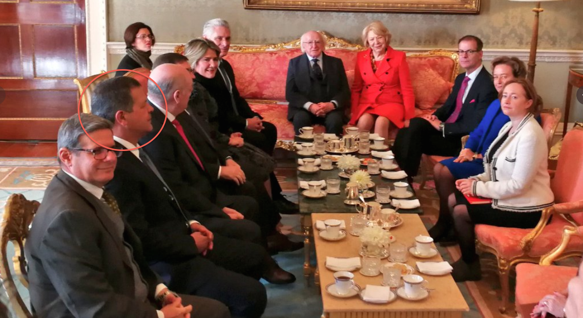 Díaz-Callejas en Irlanda