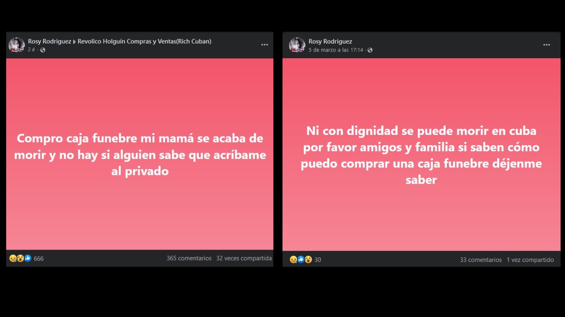 Post buscando ataúd