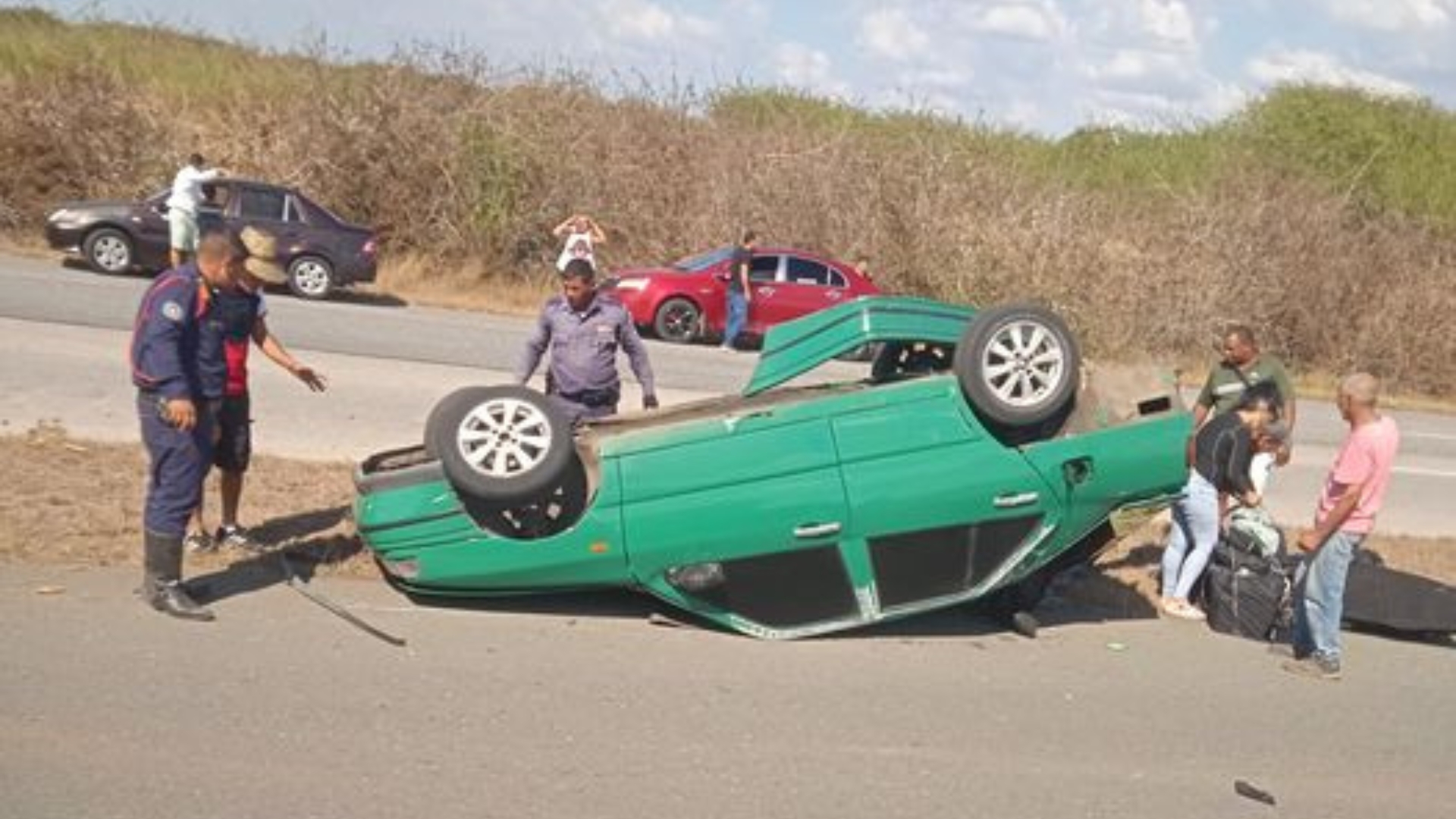 Accidente en Autopista