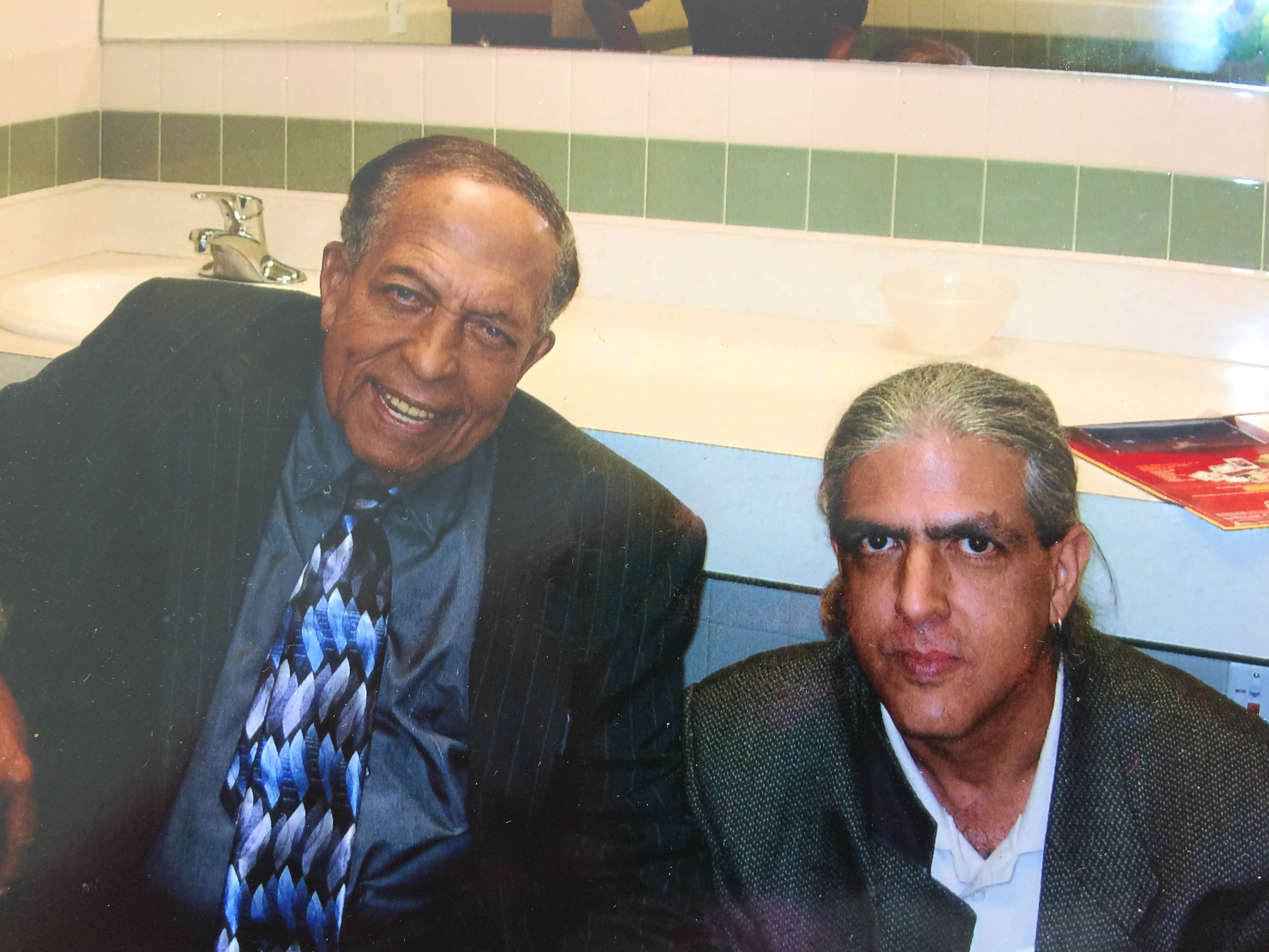 Cachao con Ramón Fernández-Larrea 2006